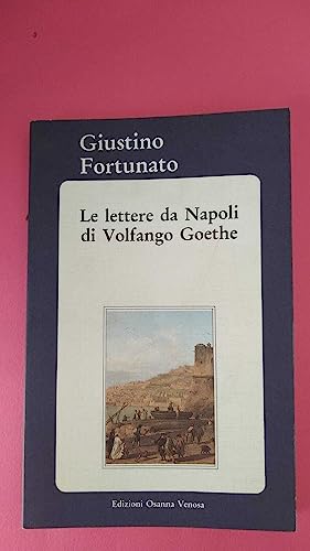Stock image for Le lettere da Napoli di Volfango Goethe for sale by Revaluation Books