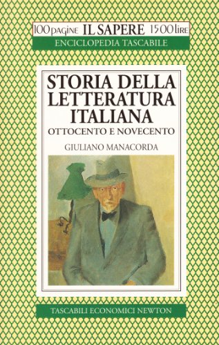 Stock image for Storia della letteratura italiana. Ottocento e Novecento (Vol. 3) for sale by Ammareal