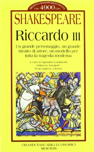 9788881834778: Riccardo III. Testo originale a fronte (Grandi tascabili economici)