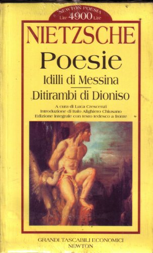 9788881839629: Poesie: Idilli di Messina - Ditirambi di Dioniso