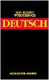 Deutsch - Das Kleine Worterbuch