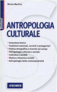 Stock image for Antropologia culturale Martino, Nicola for sale by Librisline