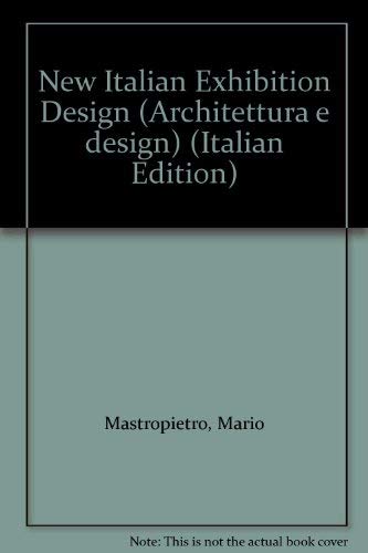 Nuovo allestimento italiano: Progetti di Baldessari e Baldessari (Architettura e design) (Italian Edition) (9788882230302) by Mario Mastropietro