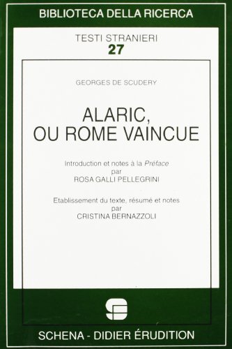 9788882290405: Alaric ou Rome vaincue.
