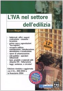 9788882333331: L'IVA nel settore dell'edilizia