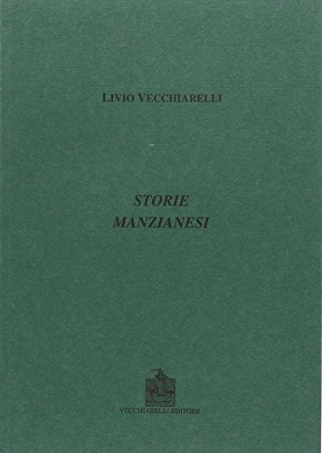 9788882470906: Storie manzianesi