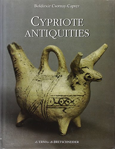 9788882651077: Cypriote antiquities: 30 (Bibliotheca archaeologica)