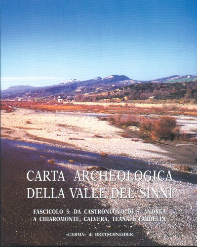 Stock image for Carta archeologica della Valle del Sinni Vol X Fascicolo 5 for sale by ISD LLC