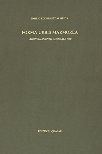 9788882654054: Formae urbis Romae. Nuovi frammenti di piante marmoree dallo scavo dei Fori Imperiali