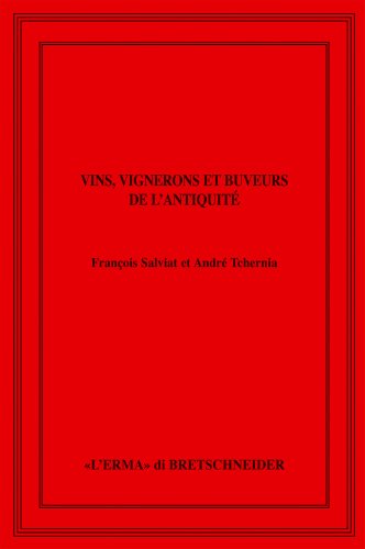 Beispielbild fr Vins, Vignerons Et Buveurs De L'antiquite (Saggi Di Storia Antica) (French Edition) [Hardcover ] zum Verkauf von booksXpress