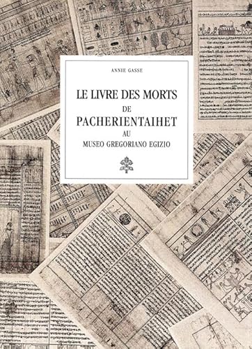 Imagen de archivo de LE LIVRE DES MORTS DE PACHERIENTAIHEIT a la venta por Gallix