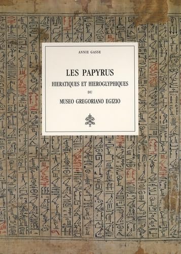 Imagen de archivo de LES PAPYRUS HIERATIQUES ET HIEROGLYPHIQUES DU MUSEO GREGORIANO EGIZIO a la venta por Gallix