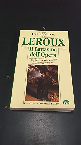9788882891121: Il fantasma dell'Opera (Biblioteca economica Newton)