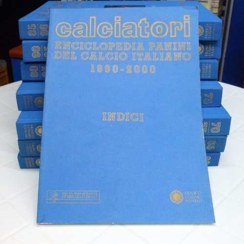 Beispielbild fr Calciatori. Enciclopedia Panini del calcio italiano. Indice 1960-2000. zum Verkauf von FIRENZELIBRI SRL