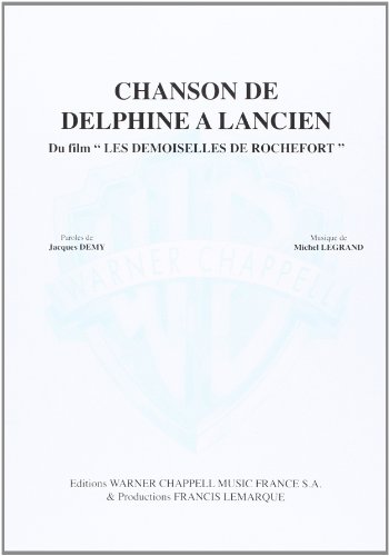9788882912840: Legrand Michel Chanson De Delphine A Lancien Voice & Piano Book
