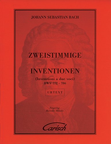 Beispielbild fr Zweistimmige Inventionen (Invenzioni a 2 voci) BWV 772-786 zum Verkauf von Vintage Quaker Books