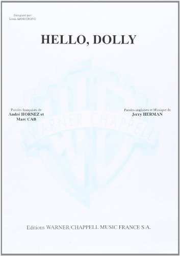 9788882917449: Louis Armstrong: Hello, Dolly ! (Sheet)