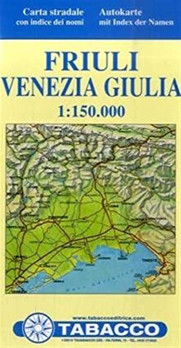 Stock image for Friuli Venezia Giulia 1/150 road map (r) for sale by WorldofBooks