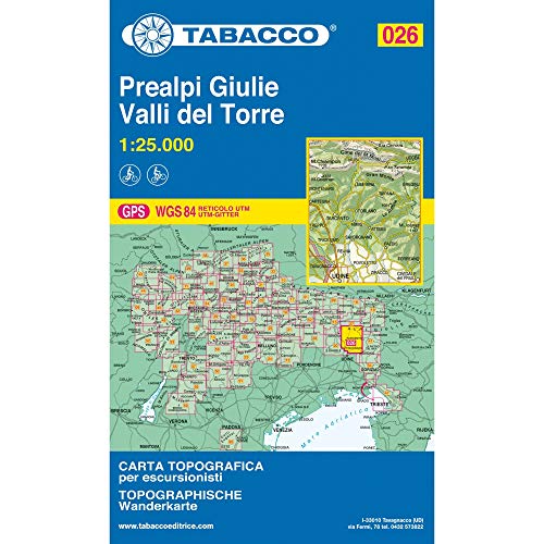 Stock image for Prealpi Giulie, Vali Del Torre for sale by Blackwell's