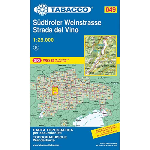 Stock image for Strada Del Vino 049 Gps Sdtiroler Weinst for sale by Blackwell's