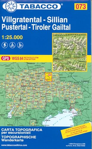 Beispielbild fr Wanderkarte 73 Villgratental-Sillian- Pustertal-Tiroler Gailtal 1:25 000 zum Verkauf von Revaluation Books