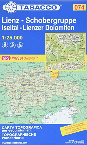Stock image for Wanderkarte 74 Lienz-Schobergruppe-Iseltal-Lienzer Dolomiten 1:25 000 for sale by Blackwell's