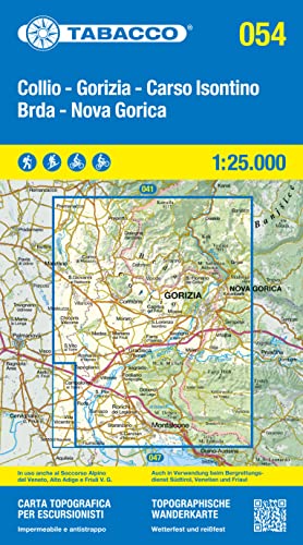 Beispielbild fr Collio- Brda Gorizia - Carso Isntino 1:25 000 zum Verkauf von medimops