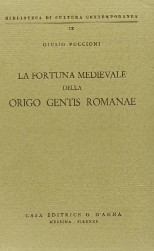 9788883212192: La fortuna medievale della Origo gentis Romanae