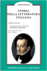 Imagen de archivo de Sintesi di letteratura italiana (Vol. 3) Bolzan, Valentino a la venta por Librisline