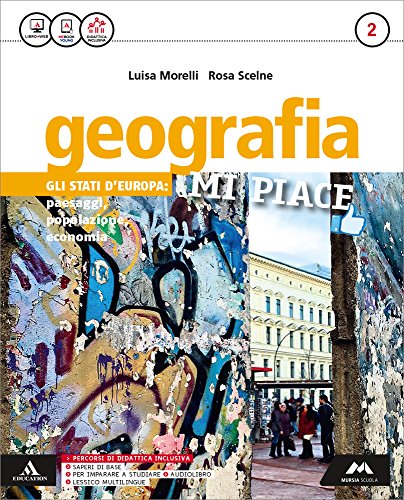 9788883329258: Geografia mi piace. Atlante. Per la Scuola media. Contenuti digitali integrativi: Geografia mi piace. Atlante. Per la Scuola media. Con espansione online: 2: Vol. 2