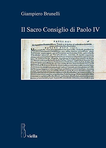 9788883344718: Il Sacro Consiglio di Paolo IV (Studi di storia. Sapienza Univ. di Roma)