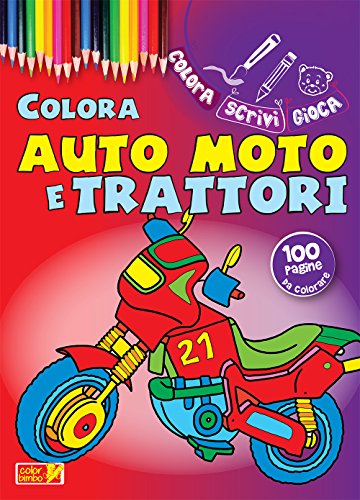 Stock image for Colora auto, moto e trattori for sale by medimops
