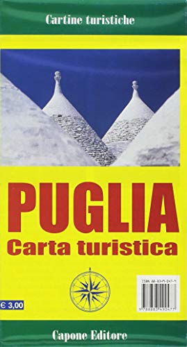 9788883490477: Puglia. Carta turistica