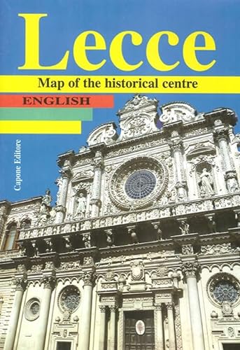 9788883491818: Lecce. Map of the historical centre