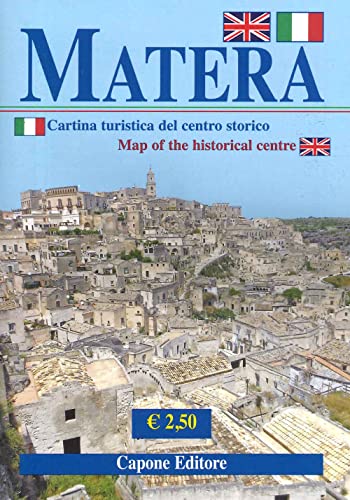 Imagen de archivo de Matera. Cartina turistica del centro storico-Carte touristique du centre historique. Ediz. bilingue a la venta por libreriauniversitaria.it