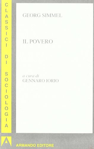 Il povero (9788883581526) by Georg Simmel