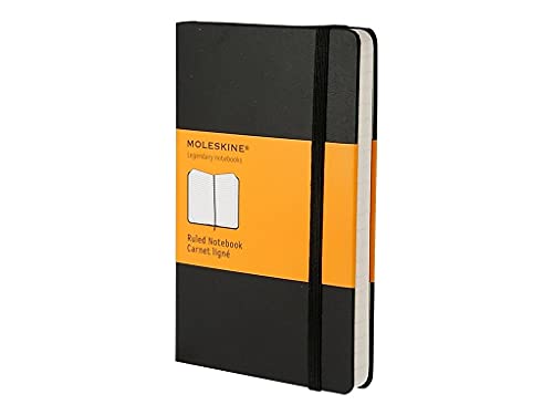 Moleskine Ruled Notebook - Black Hardcover