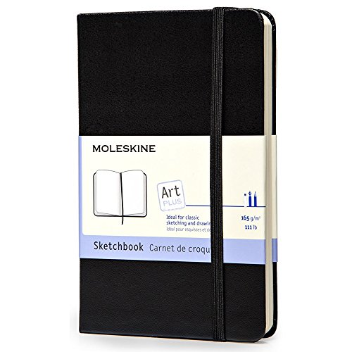 Moleskine Pocket - Quaderno da disegno, copertina rigida, colore