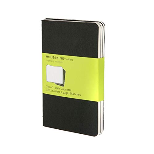 Stock image for Cahier Plain Pocket Journal Pack Black for sale by PBShop.store UK