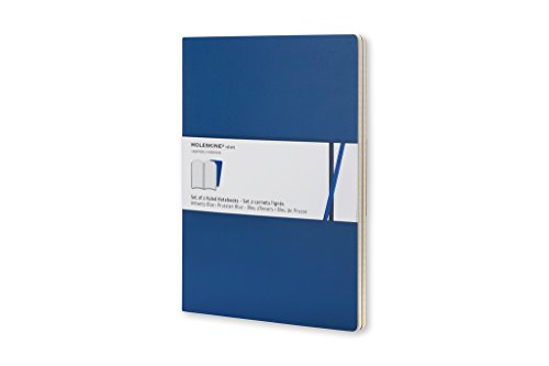 9788883708565: Moleskine Carnet Volant lign Trs petit format Set de 2 pices Bleu Couverture souple 6.5 x 10.5 cm