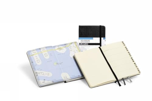 9788883709456: Moleskine City Notebook MIAMI Couverture rigide noire 9 x 14 cm