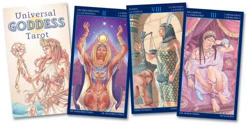 Imagen de archivo de Lo Scarabeo Universal Goddess Tarot Cards a la venta por GF Books, Inc.