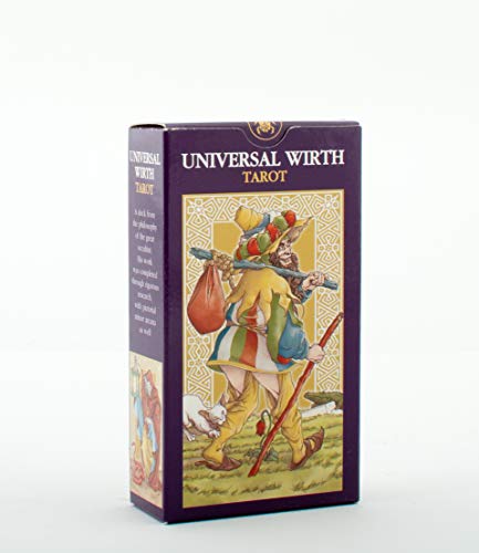 Beispielbild fr Universal Wirth Tarot: 78 card tarot deck full colour zum Verkauf von medimops