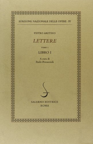 Beispielbild fr Lettere. Libro I (Vol. 1) zum Verkauf von Ammareal