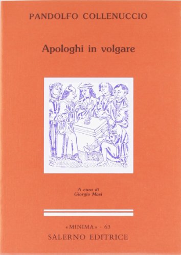 9788884022455: Apologhi in volgare (Minima) (Italian Edition)