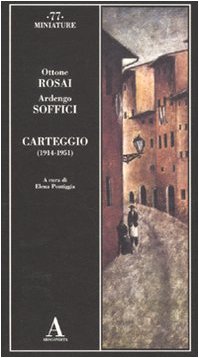 9788884162502: Carteggio (1914-1951) (Miniature)