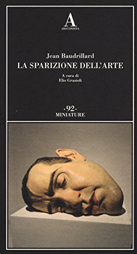 9788884165299: La sparizione dell'arte