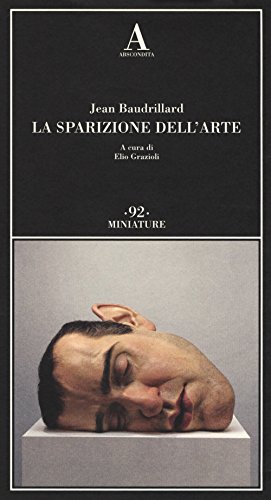 9788884166715: La sparizione dell'arte (Miniature)