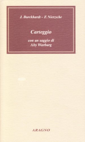 9788884190956: Carteggio (Biblioteca Aragno)
