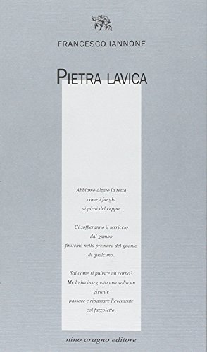 Beispielbild fr Pietra lavica zum Verkauf von libreriauniversitaria.it